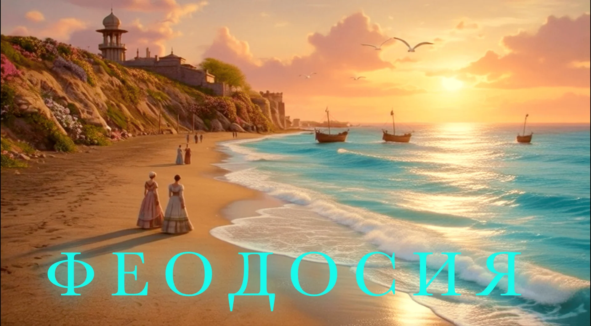 История древнего города Феодосия (Кафа, Кефе)